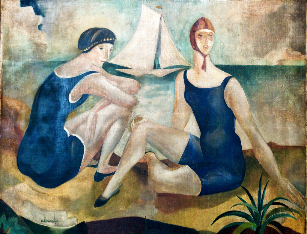 The Bathers jigsaw puzzle in Piece of Art puzzles on TheJigsawPuzzles.com