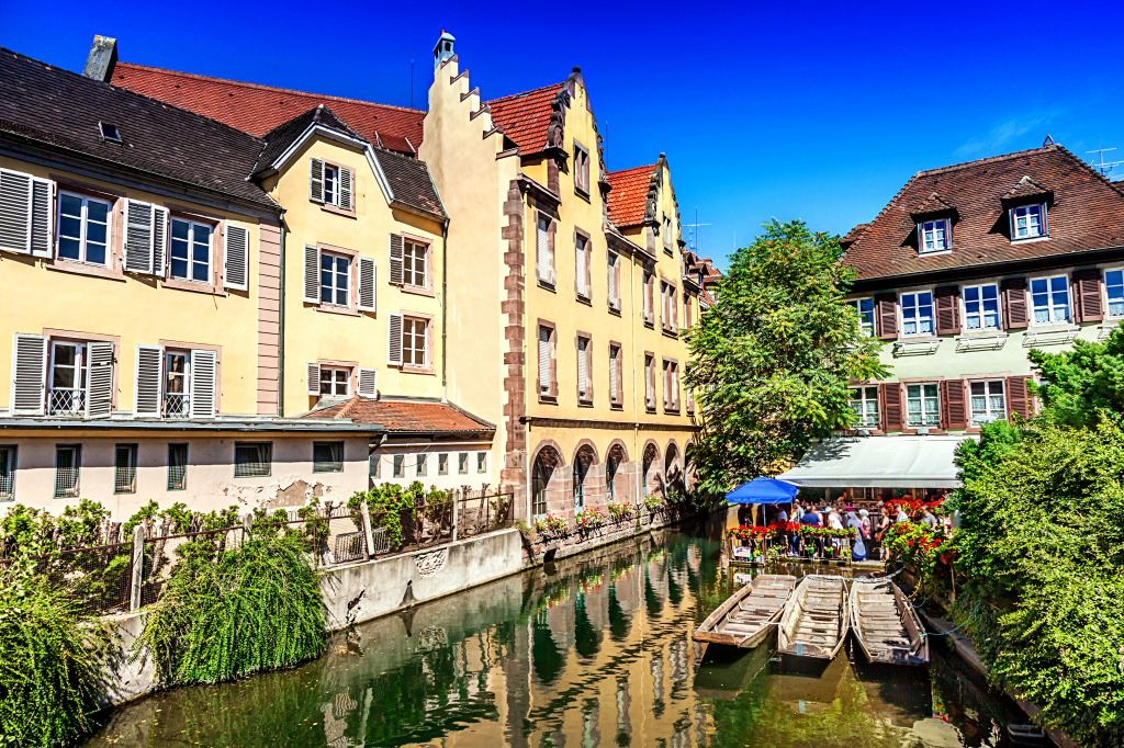 Stadt Colmar jigsaw puzzle in Puzzle des Tages puzzles on TheJigsawPuzzles.com
