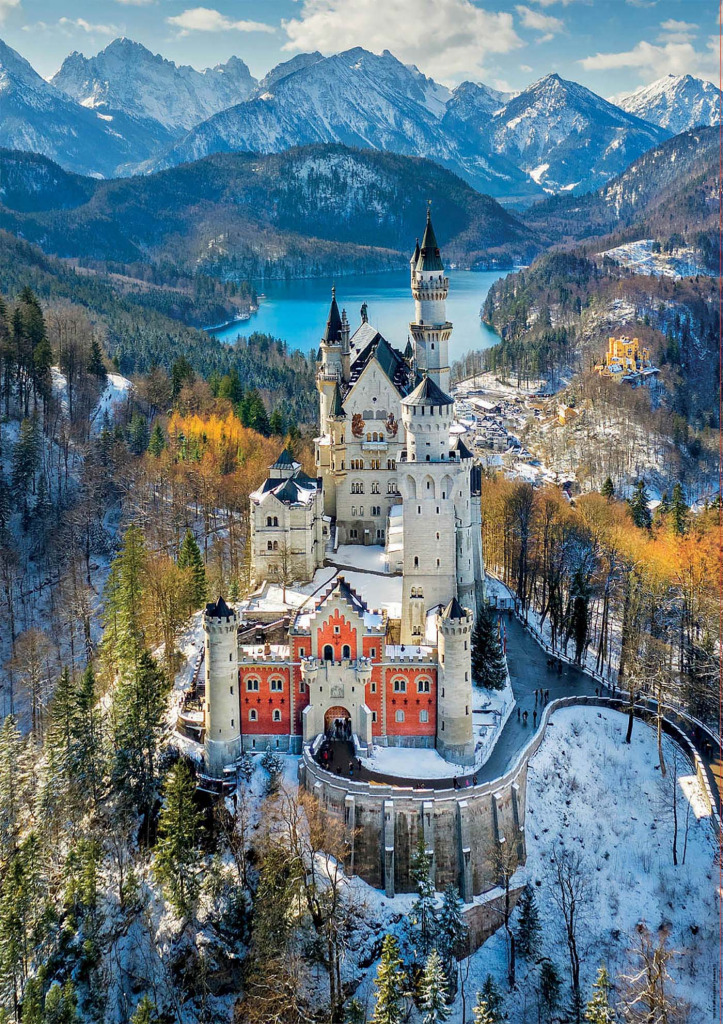 Neuschwanstein Castle jigsaw puzzle in kittichai puzzles on TheJigsawPuzzles.com