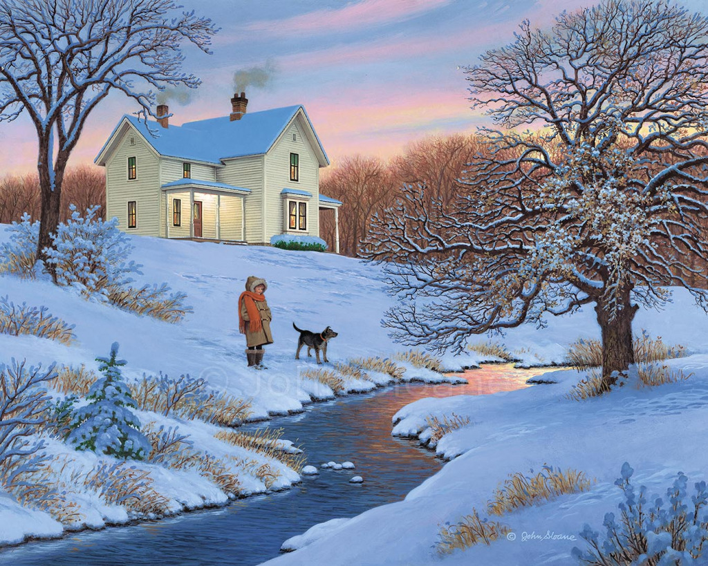 Beautiful Peaceful Day jigsaw puzzle in Ruth Brant puzzles on TheJigsawPuzzles.com