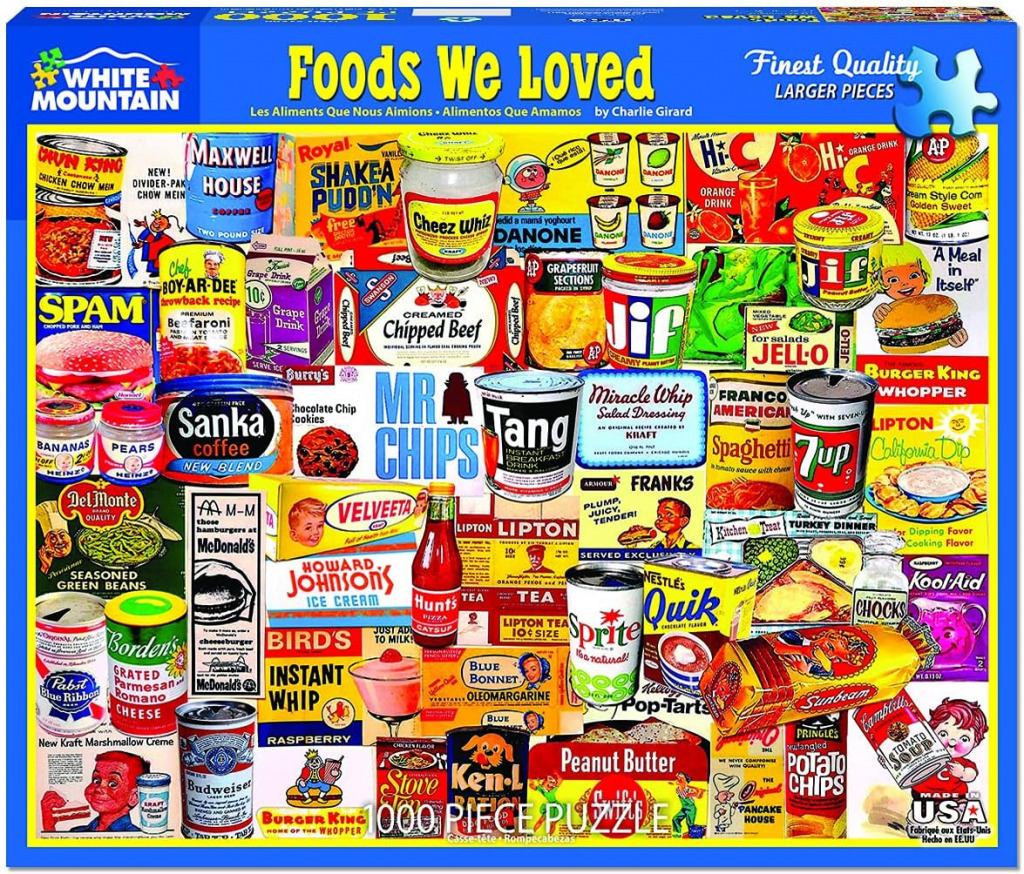 foods we loved jigsaw puzzle in Pamela Merrill puzzles on TheJigsawPuzzles.com