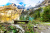 Озеро Эшинен и панорама Швейцарских Альп