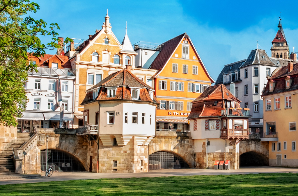 Medieval Town of Esslingen, Germany jigsaw puzzle in Street View puzzles on TheJigsawPuzzles.com