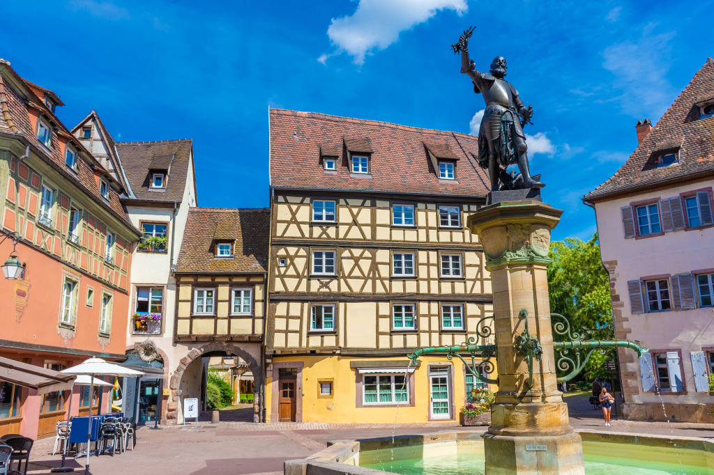 Colmar Historic Center, France jigsaw puzzle in Street View puzzles on TheJigsawPuzzles.com