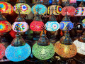 Oriental Brass Lamps at the Grand Bazaar