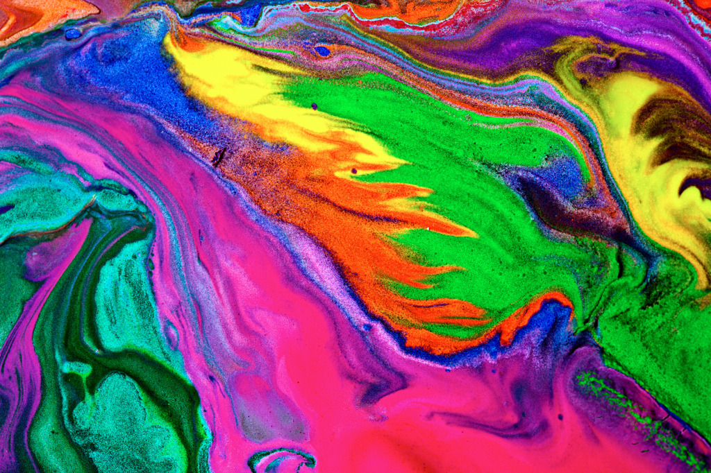 Paint Dripping jigsaw puzzle in Handmade puzzles on TheJigsawPuzzles.com