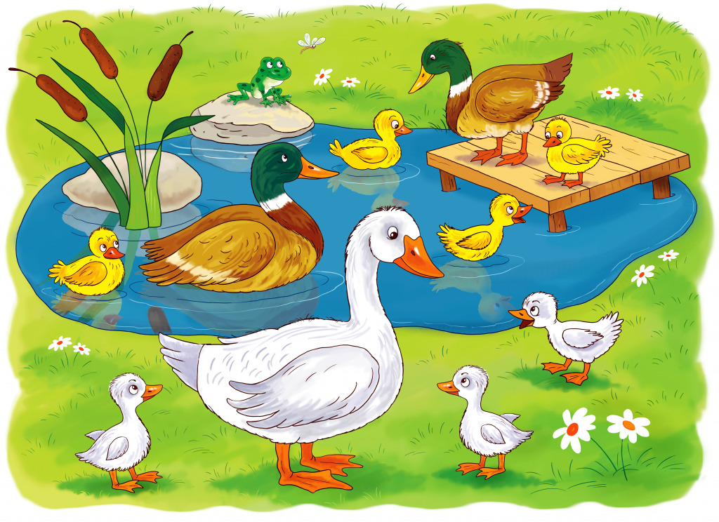 At the Farm jigsaw puzzle in Kids Puzzles puzzles on TheJigsawPuzzles.com