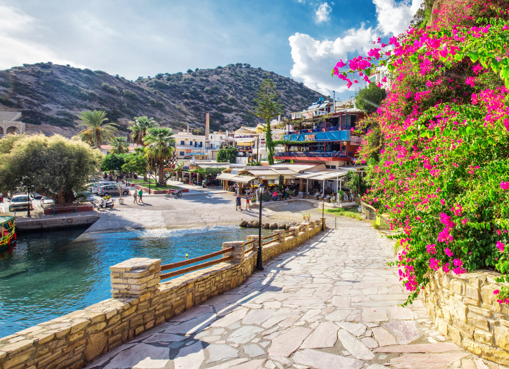 Old Town of Agia Galini, Crete, Greece jigsaw puzzle in Great Sightings puzzles on TheJigsawPuzzles.com