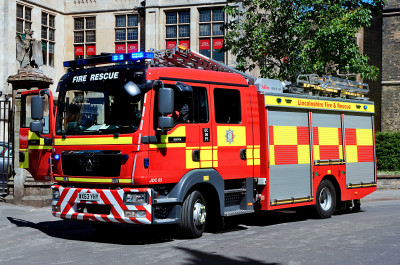 Fire Engine Truck in Boston, UK jigsaw puzzle in Cars & Bikes puzzles ...