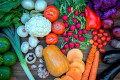 Vegetables on a Wooden Table