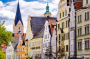 Cidade velha de Ingolstadt, Baviera, Alemanha