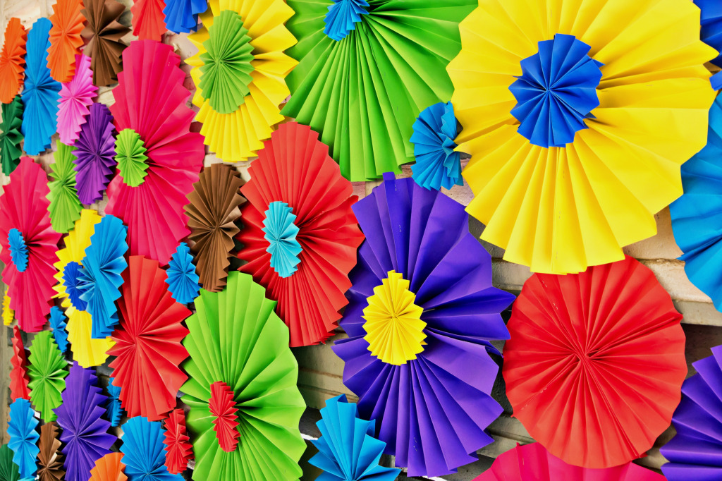 Paper Flowers jigsaw puzzle in Puzzle of the Day puzzles on TheJigsawPuzzles.com