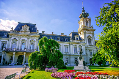 The Festetics Palace in Keszthely, Hungary