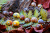 Colorful Cuban Painted Snails