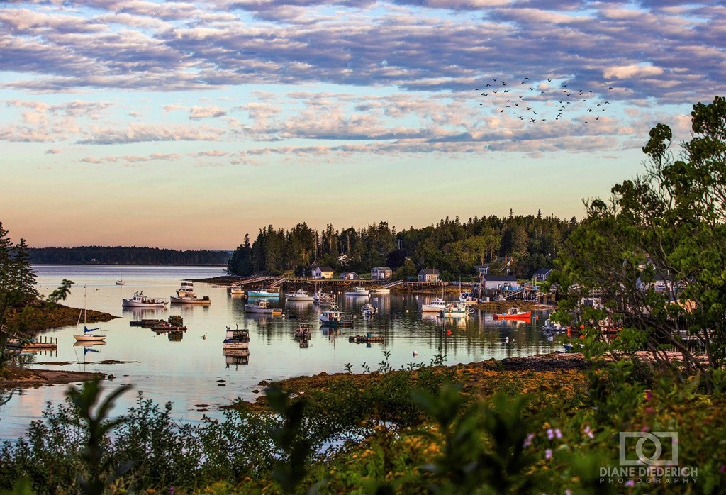 Port Clyde, Me. at sun rise jigsaw puzzle in Ralph Steele puzzles on TheJigsawPuzzles.com