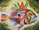 Watercolor Bright Fish