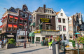 Buildings in the Old Town of Amsterdam