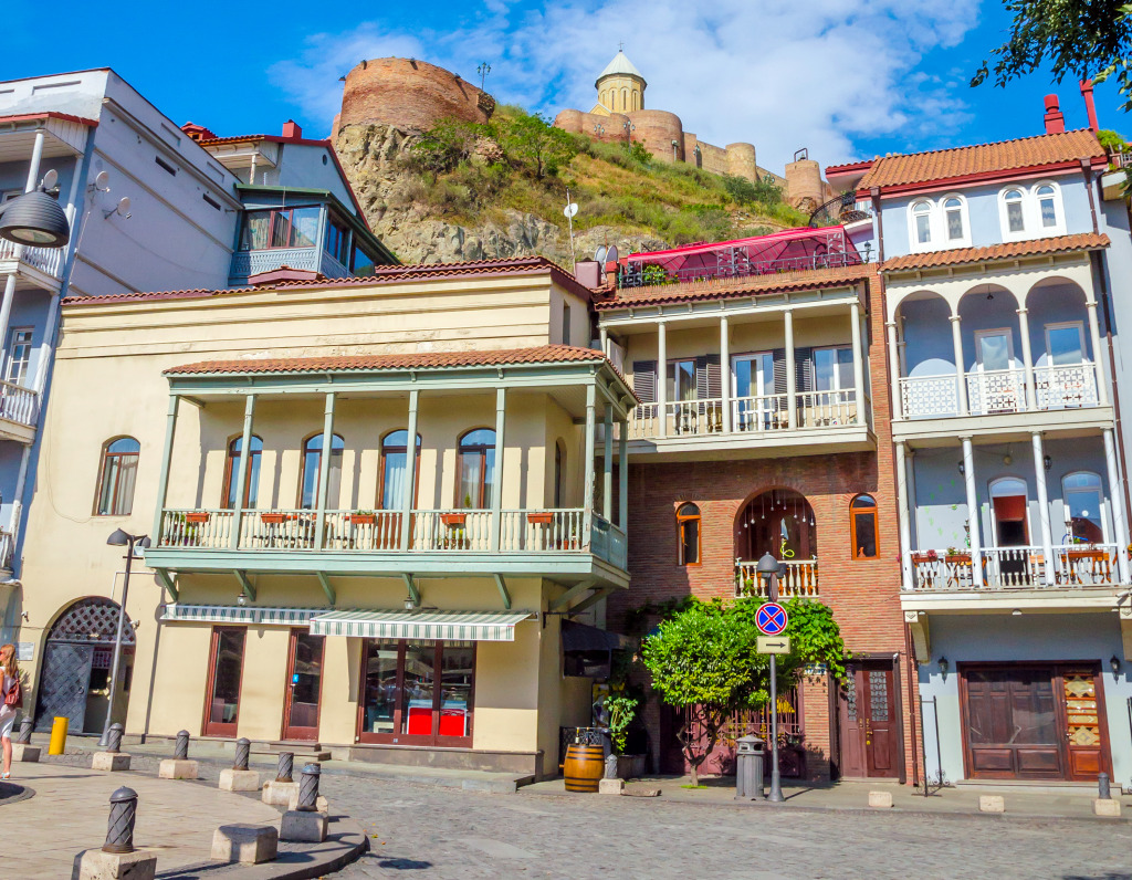 Historical Center of Old Tbilisi, Georgia jigsaw puzzle in Street View puzzles on TheJigsawPuzzles.com