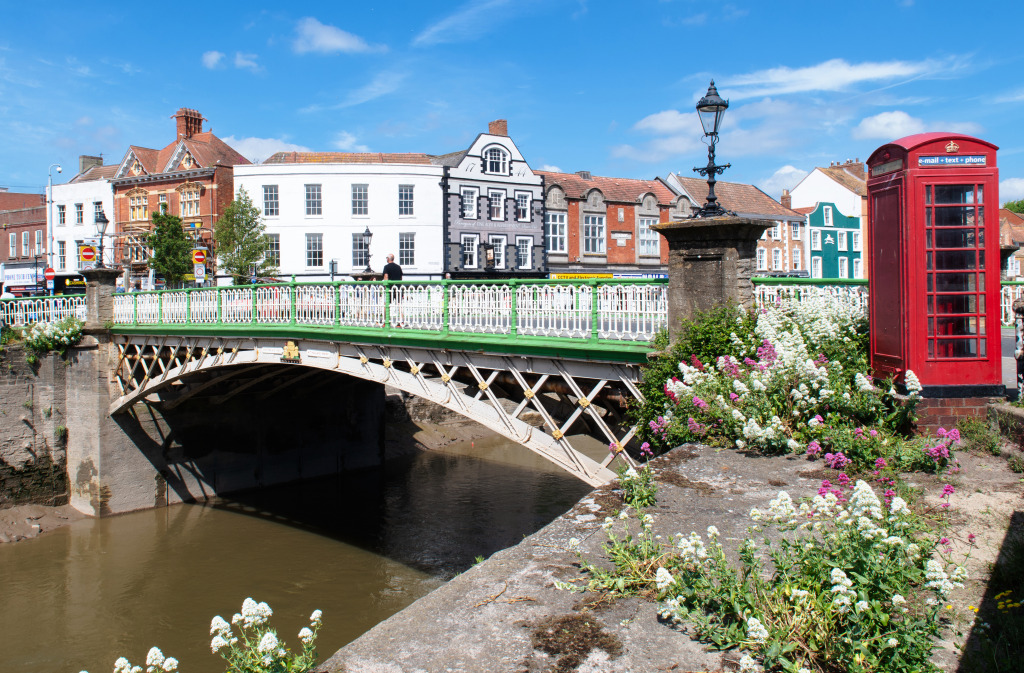 Pont de Bridgwater, Somerset, Angleterre jigsaw puzzle in Ponts puzzles on TheJigsawPuzzles.com