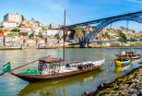 Porto Skyline and Douro River, Portugal