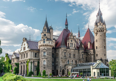 Moszna Castle, Poland jigsaw puzzle in Castles puzzles on ...