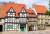 Half-Timbered Houses in Quedlinburg, Germany