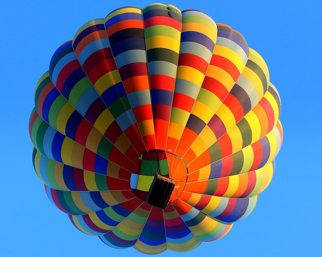 Sunrise Balloon Ride jigsaw puzzle in Puzzle of the Day puzzles on TheJigsawPuzzles.com