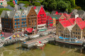 Lego Model of Bryggen, Legoland Billund