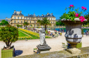 Luxembourg Palace and Garden in Paris, France