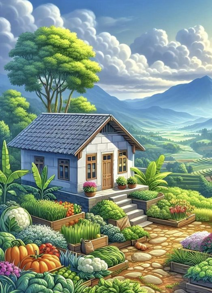 Cabin Tiny Living jigsaw puzzle in Ruth Brant puzzles on TheJigsawPuzzles.com