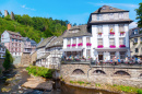 Half-Timbered Houses in Monschau, Germany