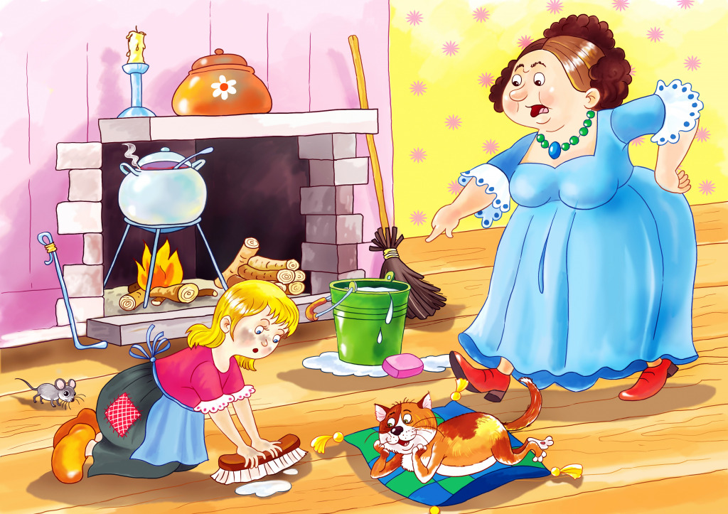 Cinderella Story jigsaw puzzle in Kids Puzzles puzzles on TheJigsawPuzzles.com