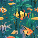 Underwater Life Illustration
