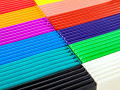 Colorful Plasticine Blocks Close-Up