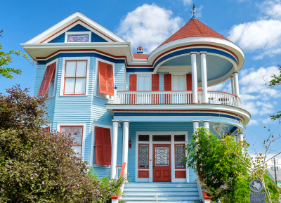 Silk Stocking Historic District in Galveston, USA jigsaw puzzle in ...