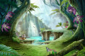 Enchanted Jungle Landscape