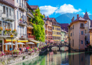 The Thiou River, Annecy, France