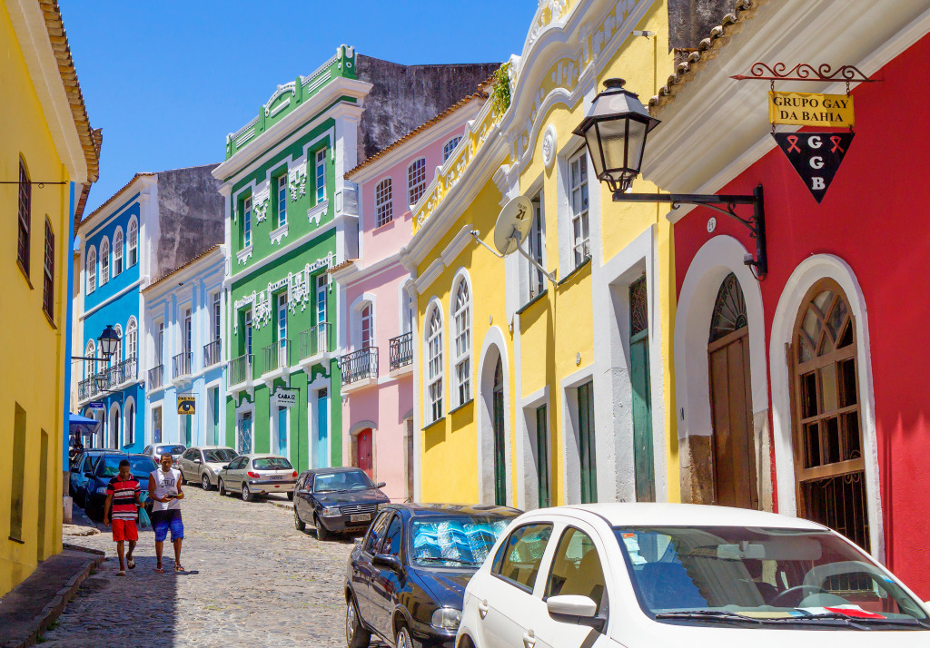 Cityscape of Salvador, Brazil jigsaw puzzle in Street View puzzles on TheJigsawPuzzles.com