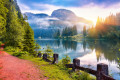 Majestic Summer View of the Red Lake, Romania