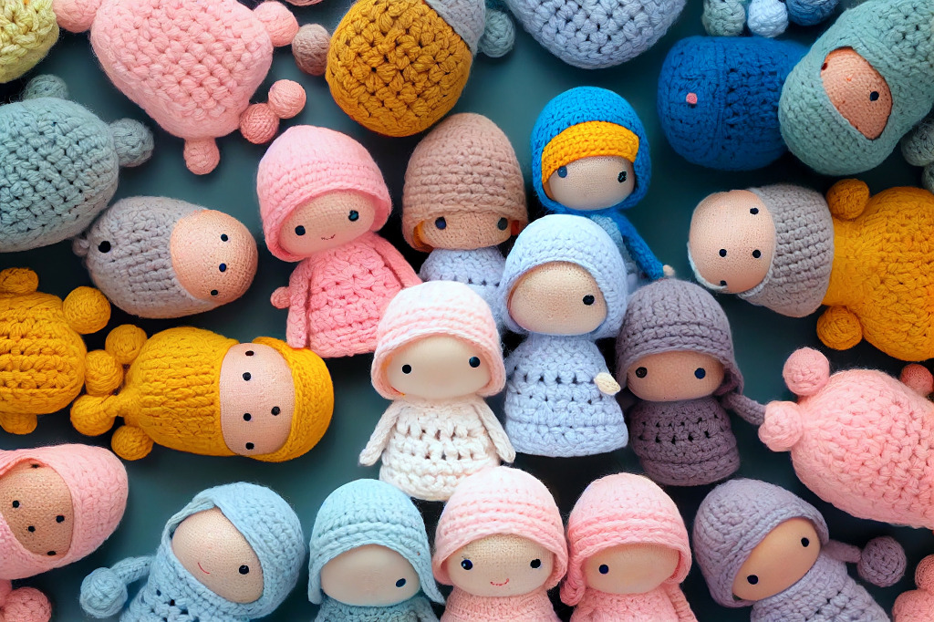 Cute Handmade Dolls jigsaw puzzle in Handmade puzzles on ...