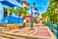 Pedestrian Street Las Penas, Guayaquil, Ecuador