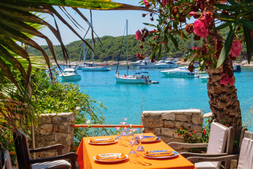 Milne Bay, Hvar, Croatia jigsaw puzzle in Great Sightings puzzles on TheJigsawPuzzles.com