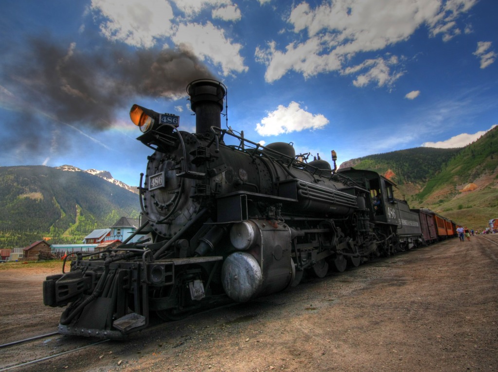 Silverton, Colorado jigsaw puzzle in Puzzle of the Day puzzles on TheJigsawPuzzles.com