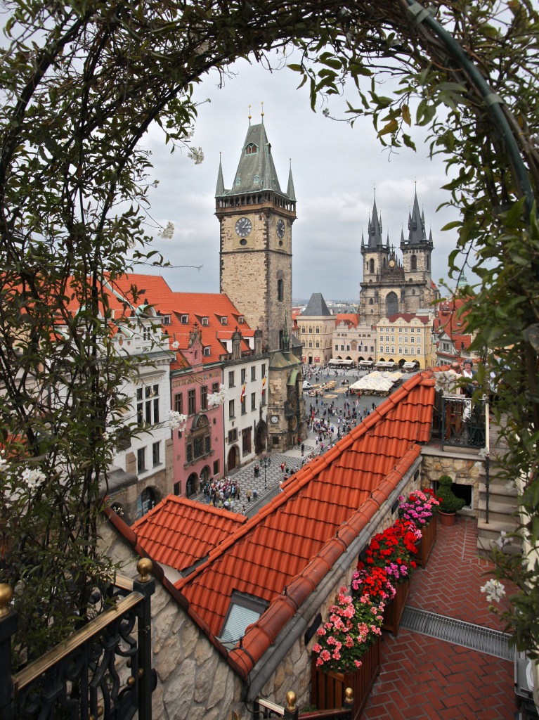 Portal to Prague jigsaw puzzle in Puzzle of the Day puzzles on TheJigsawPuzzles.com