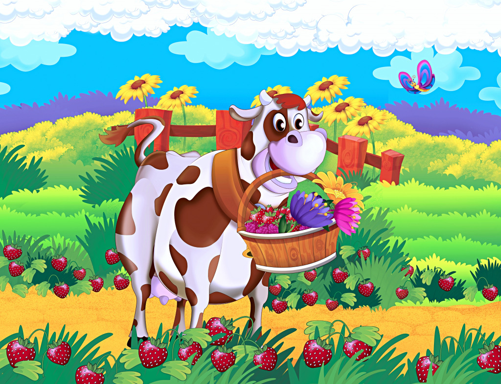 Life on the Farm jigsaw puzzle in Animals puzzles on TheJigsawPuzzles.com