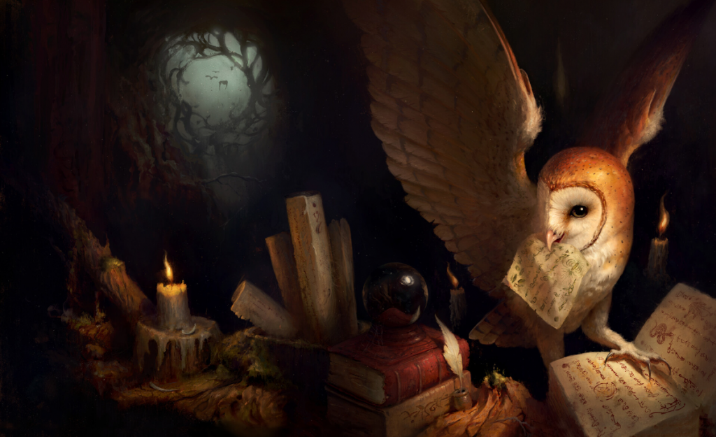 Owl. jigsaw puzzle in Soundwave777 puzzles on TheJigsawPuzzles.com