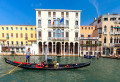 Gondolas on the Grand Canal, Venice, Italy