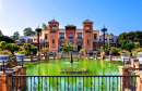 Mudejar pavilion in the Maria Luisa Park, Seville