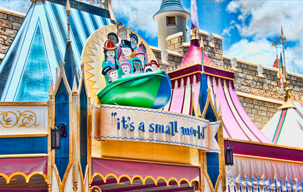 It's a Small World jigsaw puzzle in Puzzle of the Day puzzles on TheJigsawPuzzles.com