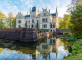 Neo-Gothic Evenburg Castle, Leer, Germany